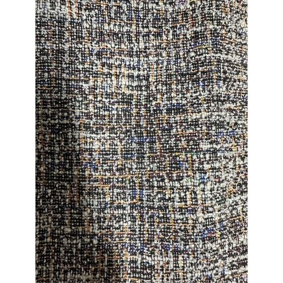 Calvin Klein Tweed Belted A-Line Midi Dress Size 10 - Picture 4 of 16